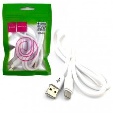 Кабель Type-C JOOVE RC14 1м, White, в блистере Кабель Type-C JOOVE RC14 1м, White, в блистере