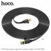 Патч-корд литой 10м Hoco US07 UTP Black. Сердечник: чистая медь, толщина 32. Gigabit Ethernet кабель категории 6, плоский, стандартные коннекторы категории. Подходит для маршрутизатора, ПК и другого оборудования с интерфейсом RJ45, для дома и офиса.