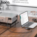 Переходник Hoco UA21 Type-C (папа) to VGA (мама) Metal grey. Поддержка FullHD 1080p (1920х1080/30Hz) Plug+Play (быстрое подключение без дополнительных установок). Можно подключить проектор или HDTV Совместим с основными операционными системами, такими как