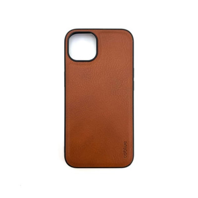 Чехол кожаный Coblue iP 15 Pro, цвет Brown