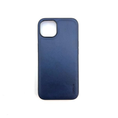 Чехол кожаный Coblue iP 15, цвет Dark Blue