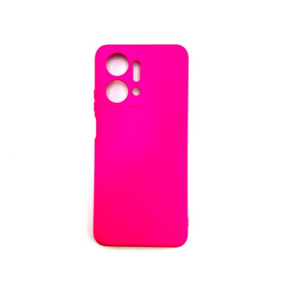 Чехол Silicone Cover Honor X7A (Barbie Pink)