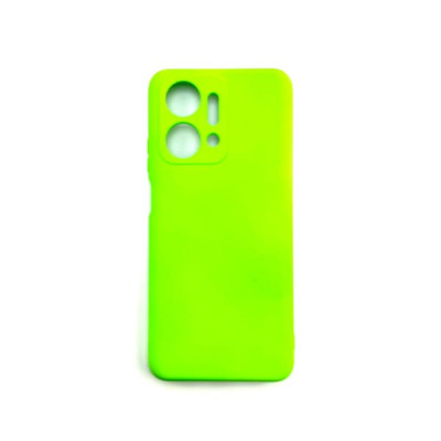 Чехол Silicone Cover Honor X7A (Neon Green)