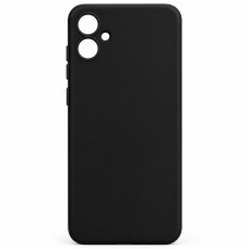 Чехол силиконовый Silicone Cover Samsung A05, цвет Black (Soft-touch)