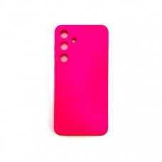 Чехол Silicone Cover Samsung S24+ (Barbie Pink)