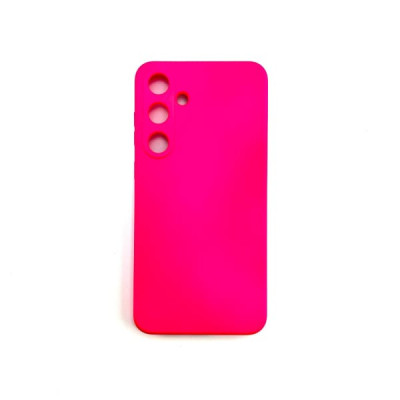 Чехол Silicone Cover Samsung S24+ (Barbie Pink)