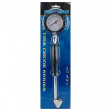 Манометр шинный Air Pressure 30см, 0-15 бар, 0-220psi, 0-1500 kPa
