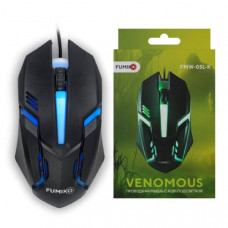 Мышь проводная игровая FUMIKO VENOMOUS c RGB подсветкой, 1,2 м (USB)