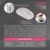 Мышь беспроводная FUMIKO COSY, White. Максимальное разрешение сенсора
1000 dpi. Питание 2хААА.