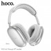 Гарнитура беспроводная полноразмерная Bluetooth HOCO W35 Air Triumph, Silver (App) Динамик: 40мм. BT спецификация: BT V5.3 , заряжается около 2 часов. Время разговора / музыки: 45 часов; в режиме ожидания 200 часов Режим AUX (гнездо 3.5мм), карт памяти TF