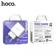 СЗУ-USB-C HOCO C76A Pro PD30W+QC3.0, White