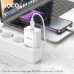 СЗУ-USB-C (Type-C)-Lightning HOCO C76A Pro 1м, PD30W, 3А, White