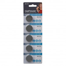 Батарейка GoPower CR2025 BL5 (5/100/2000)
