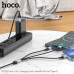 Кабель универсальный HOCO X102 Lightning+Micro+Type-C 1м, 2.4A, Black