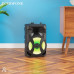 Активная напольная колонка Borofone DR01 Black. Динамик 8-дюймовый широкополосный, Bluetooth 5.0, емкость аккумулятора динамика 1800мАч, время зарядки около 2,5ч, время музыки около 3ч. Размер: 381х236х203мм. BT/TF/TWS/FM/USB/AUX/RGB/возможность подключен