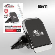 Держатель мобильного телефона на дефлектор Carlive SX81 Black