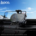 Держатель мобильного телефона HOCO  H53 Black. Материал: ABS + силикон. Размер: 102x68x115мм. Вес: 82г. Для телефонов 4.5-7 дюйма (ширина зажима: 55-85mm). Тип крепления: воздуховод.
