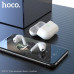 Гарнитура вакуумная Bluetooth Hoco EW75 White. Емкость батареи: 300mAh зарядный чехол, 30mAh гарнитура. Время работы: 4 ч. Размер: 60.6х45.2х21.7мм; Общий вес: 60г. Поддержка переключения ведущий-ведомый, переключение песен, вызов Siri, управление нажатие
