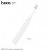 Электрическая зубная щетка HOCO HP60 White  Материал; ABS; Водонепрницаемость: IPX7. Емкость батареи; 1200mAh; Время зарядки: 4-5ч  Время работы: около 80 дней (2 раза в день по 2 минуты каждый) Вибрация; 40,000 раз/мин Режимы: Осветление, Чистка, полиров