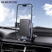 Держатель мобильного телефона BOROFONE BH119 Black. Для телефонов 4.5-7 дюймов (ширина зажима: 68-88мм). Размер: 108 х 94 х 97мм; Вес: 83г. Тип крепления: панель приборов.