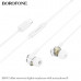 Гарнитура вакуумная BOROFONE BM90 Miller White, аудио разъем Lightning