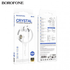 Гарнитура вакуумная BOROFONE BM90 Miller White, аудио разъем Lightning