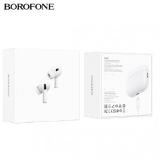 Гарнитура вакуумная Bluetooth Borofone BW82 White BT V5.4 Динамики 10 мм. Время работы  4 часа. Вес 48,5г. Емкость аккумулятора 300 мАч. Время ожидания 200 часов. Время зарядки около 1,5 часов.