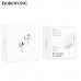 Гарнитура вакуумная Bluetooth Borofone BW82 White BT V5.4 Динамики 10 мм. Время работы  4 часа. Вес 48,5г. Емкость аккумулятора 300 мАч. Время ожидания 200 часов. Время зарядки около 1,5 часов.