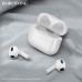 Гарнитура вкладыши Bluetooth Borofone BW81 White. BT 5.4. Емкость батареи: 300мАч кейс, 30мАч наушники. Время пользования: 4 часа.