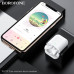 Гарнитура вкладыши Bluetooth Borofone BW79 White. Bluetooth V5.4. Дальность передачи: 10 м. Время зарядки 1 ч, время зарядки зарядного устройства 1,5 ч. Емкость аккумулятора зарядного устройства: 350 мАч, емкость аккумулятора левого и правого уха по 30 мА