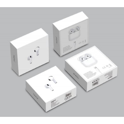Гарнитура вкладыши Bluetooth FaizFull Faiz 6 White 6го поколения