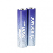 Аккумулятор 18650 (3.7V, 2600mAh) Космос SP-2, без защиты