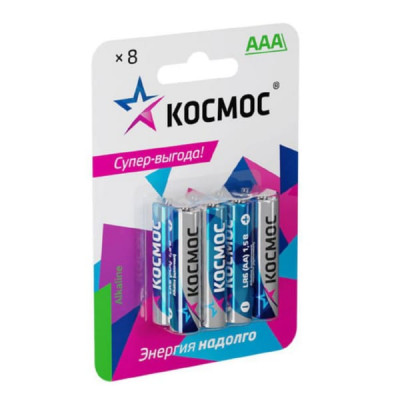 Батарейка КОСМОС LR03 BL-8