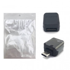 OTG переходник USB(AF)-Type-C(AM) SM, в блистере