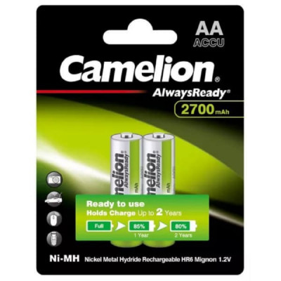 Аккумулятор Camelion R06 -2700mAh BL-2 Always Ready (2/24/384)