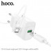 СЗУ-USB Micro HOCO C140A 1м, QC3.0A, 18W, White