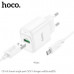 СЗУ-USB Micro HOCO C140A 1м, QC3.0A, 18W, White