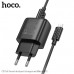 СЗУ-2USB Micro HOCO C141A 1м, 2,1A, Black
