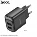 СЗУ-2USB HOCO C141A 2.1A Black (36/216)