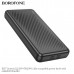 Внешний аккумулятор 10000 mAh Borofone BJ57 Black 2USB+Type-C 3.0A PD 20W+QC3.0 быстрая зарядка LED