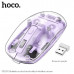 Мышь беспроводная HOCO GM29 2.4G+BT Romantic Purple.  DPI: 800-1200-1600. Срок службы: 3 млн кликов. Питание: 1хАА. Спопоб подключения 2,4G+ Двойной режим BT. Вес нетто: 58г. Размер: 110х60х31мм.