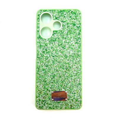 Чехол силиконовый Swarovski Infinix Hot 30 4G, цвет Green