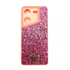 Чехол силиконовый Swarovski Tecno Pova 5 4G, цвет Pink