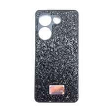 Чехол силиконовый Swarovski Tecno Camon 20, цвет Black