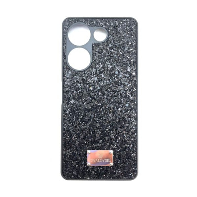 Чехол силиконовый Swarovski Tecno Camon 20, цвет Black