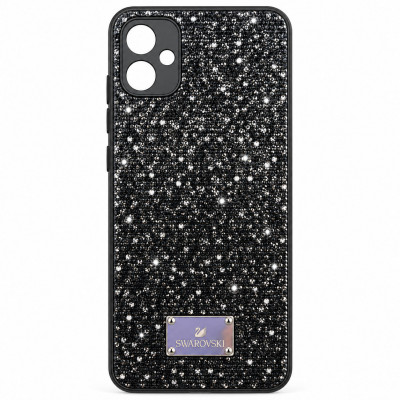 Чехол силиконовый Swarovski Samsung A05, цвет Black