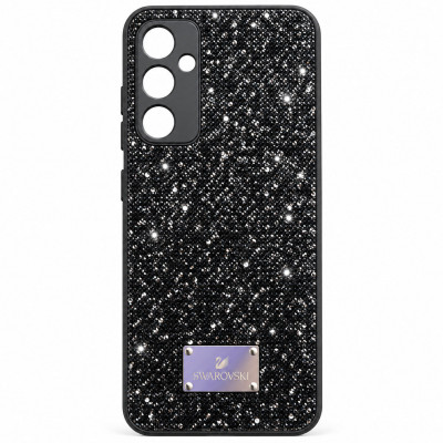 Чехол силиконовый Swarovski Samsung A05S, цвет Black