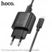 СЗУ-USB Micro HOCO C140A 1м, QC3.0A, 18W, Black