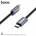 Кабель USB-C/USB-C BOROFONE DU48, 1,8м, 5A, 240W, Black, нейлон