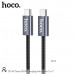 Кабель USB-C/USB-C BOROFONE DU48, 1,8м, 5A, 240W, Black, нейлон
